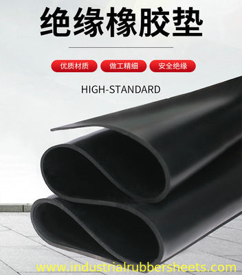 Non-Toxic Colorful Industrial Rubber Sheet with 1.0 mm - 100 mm Thickness and SBR Material