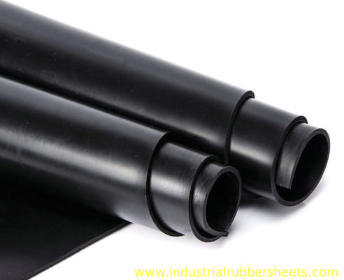 Non-Toxic Colorful Industrial Rubber Sheet with 1.0 mm - 100 mm Thickness and SBR Material