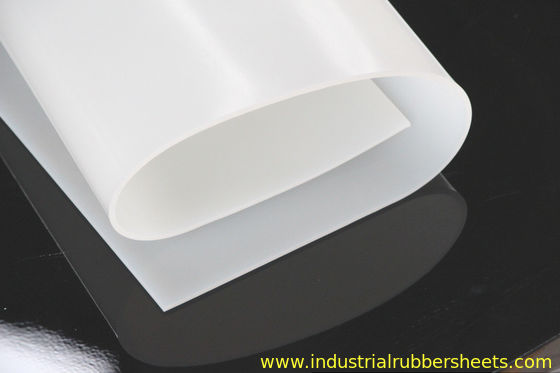 High Temperature Resistant Transparent Silicone Rubber Sheet with Custom Size for Gasket Making and Thermal Shielding