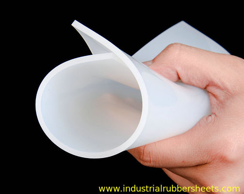 Food Grade High Tear Resistant Silicone Rubber Sheet with Customized Size for Industrial Applications