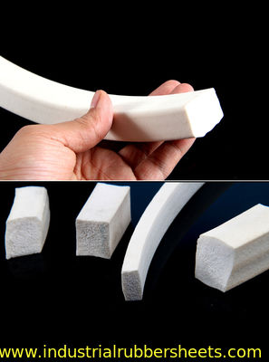 Customizable Size Close Cell Silicone Sponge Stripe FDA Certified for Door Seal