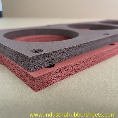 1.5mm Close Cell Silicone Foam Strip High Temperature Resistant Silicone Sponge Strip