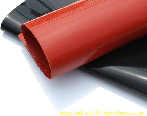 Red 3mm High Temperature Silicone Rubber Sheet with Excellent Oil Resistance