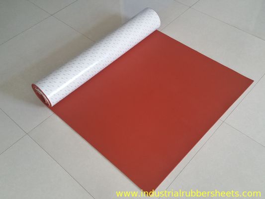 High Heat Resistant Silicone Sponge Sheet with Adhesive 3M Tape Backing and Close Cell Structure