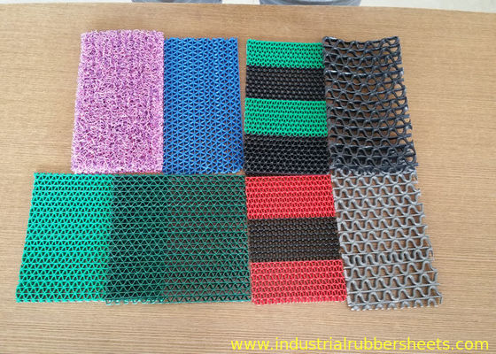 Virgin PVC Coil Mat with Anti-Slip Backing and Hollow Design for Effective Dust Trapping