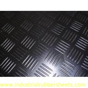 Virgin SBR Industrial Rubber Sheet with Anti-Slip Design and Impression Fabric Bottom for Durability