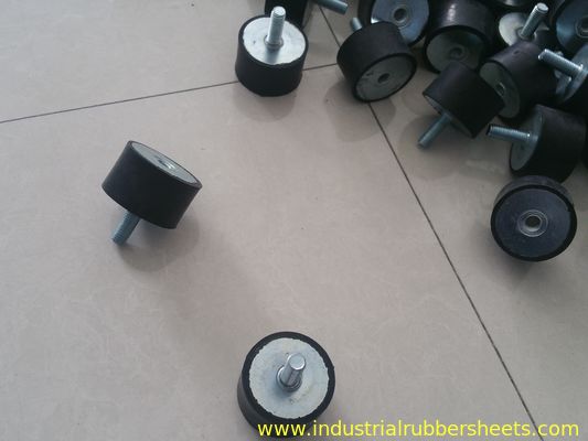 B-MF কাঁচা মাউন্ট শক শোষক 40 কঠোরতা সঙ্গে,50,60 শোর এ এবং শিল্প অ্যান্টি-ভিব্রেশন জন্য Galvanized ধাতু + রাবার