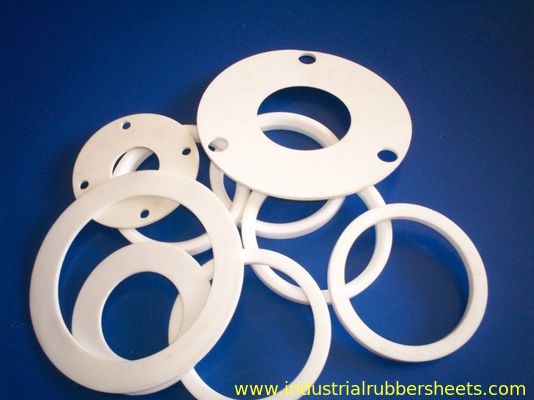 Food Grade CNC Machining PTFE Gasket Precision Seal Corrosion Resistant for Industrial Applications