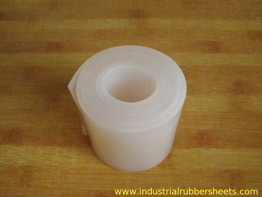 উচ্চ টিয়ার প্রতিরোধ এবং মসৃণ পৃষ্ঠের সাথে স্বচ্ছ খাদ্য গ্রেড সিলিকন রাবার শীট