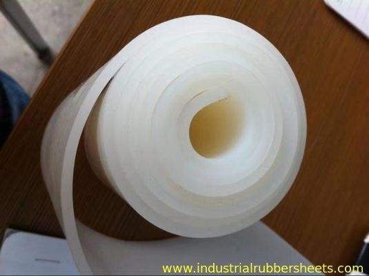 Flexible Silicone Rubber Sheet Resistant to Extreme Temperatures and Chemicals for Industrial Applications