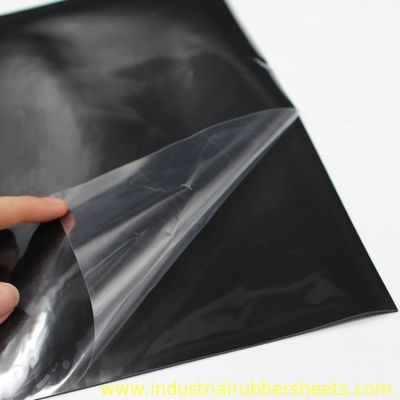 Black Color Smooth Surface Silicone Rubber Sheet with 1.2m Width and 10m Length