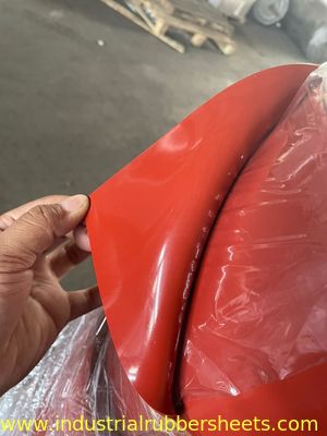 Smooth/Sand Surface Silicone Rubber Sheet with 1.25-1.50g/cm3 Density and 1.0mm-6.0mm Thickness