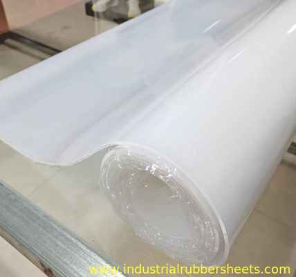 High Temperature Resistant Transparent Silicone Rubber Sheet with Custom Size for Gasket Making and Thermal Shielding