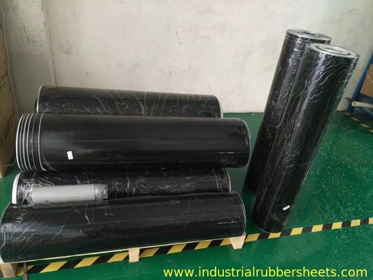 Black Color Smooth Surface Silicone Rubber Sheet with 1.2m Width and 10m Length