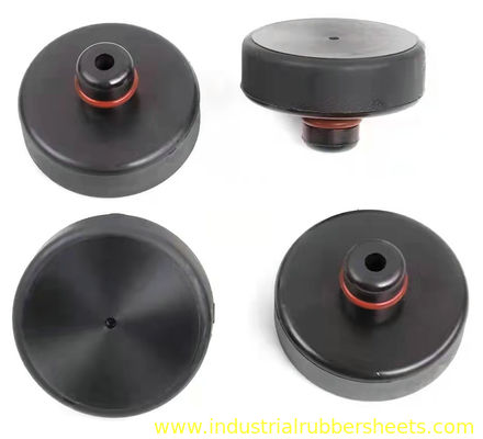 ISO9001 Certified Black Rubber Car Jacking Pad for Car Paint Protection